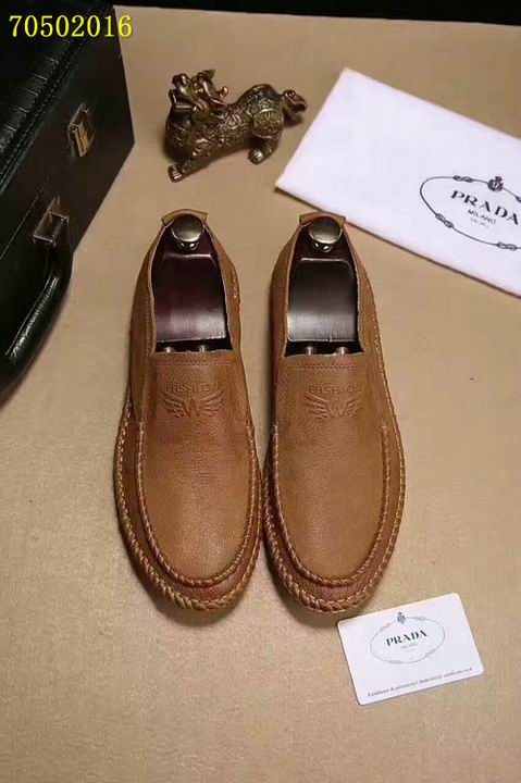 Prada casual shoes men-024